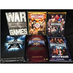 WWE WRESTLING DVD LOT