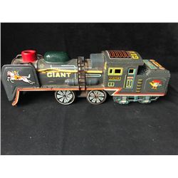 Japanese Tin Litho Friction 1950s Giant Train Engine Toy (RARE)