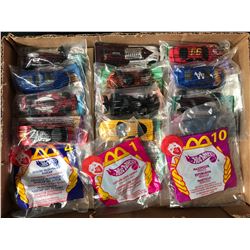BRAND NEW McDONALD'S HOT WHEELS TOY CAR LOT