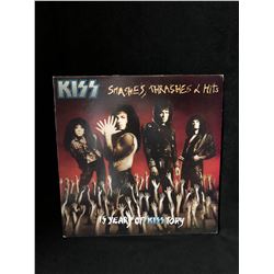 KISS "SMASHES, TRASHES & HITS" VINYL RECORD