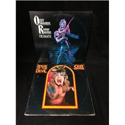OZZY OSBOURNE VINYL RECORD LOT
