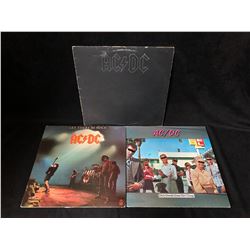 AC/DC VINYL RECORD LOT