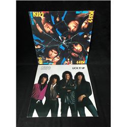 KISS VINYL RECORD LOT