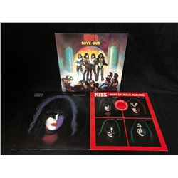 KISS VINYL RECORD LOT