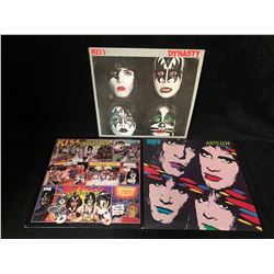 KISS VINYL RECORD LOT