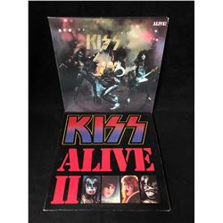 KISS VINYL RECORD LOT