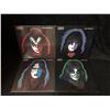 Image 1 : KISS VINYL RECORD LOT (GENE SIMMONS/ PAUL STANLEY/ ACE FREHLEY/ PETER CRISS)