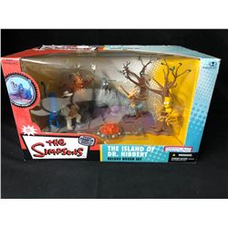 Simpsons McFarlane Toys The Island Of Dr. Hibbert Deluxe Boxed Set New in Box