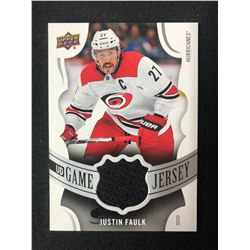 2018-19 UPPER DECK UD GAME JERSEY #GJ-JF JUSTIN FAULK