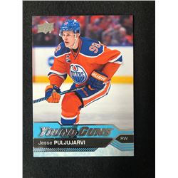 2016-17 UD Jesse Puljujarvi Young Guns Rookie