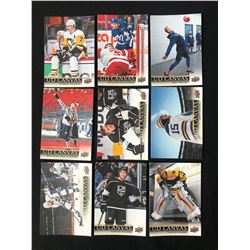 UPPER DECK CANVAS HOCKEY CARD LOT
