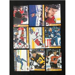 UPPER DECK CANVAS HOCKEY CARD LOT