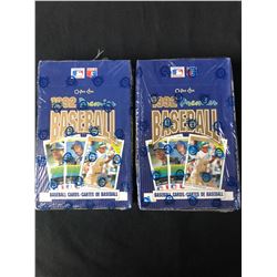 1992 O Pee Chee Premier Baseball Factory Sealed Wax Box Lot