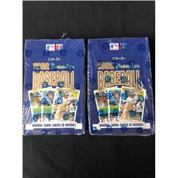 1992 O Pee Chee Premier Baseball Factory Sealed Wax Box Lot