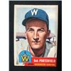 Image 1 : 1953 Topps Baseball Card #108 Bob Porterfield