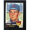 Image 1 : 1953 Topps Baseball Card #130 Turk Lown