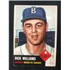 Image 1 : 1953 Topps Baseball Card #125 Dick Williams