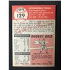 Image 2 : 1953 Topps Baseball Card #129 Keith Thomas
