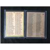 Image 2 : HOCKEY CHECKLISTS CARD LOT