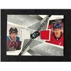 Image 1 : 2008-09 SPx Winning Combos #WC-FB Peter Forsberg/ Nicklas Backstrom Hockey Card