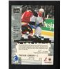 Image 2 : 1999 In the Game Be A Player Millennium Signature Series #129 Trevor Linden Card
