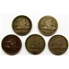 Image 1 : 5 - FLYING EAGLE CENTS - VG'S
