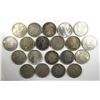 Image 1 : 20- SILVER DOLLARS; MI XED DATE AND MINT MARK