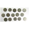 Image 2 : BARBER DIME LOT of 15 COINS