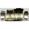 Image 2 : VINTAGE NAVAJO STERLING WATCH BAND ENDS