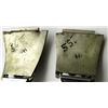 Image 2 : TWO SETS OF SIGNED NAVAJO STERLING SILVER WATCH
