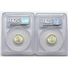 Image 2 : 2-MS 66 PCGS Mercury Dimes