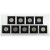 Image 2 : 9 - SILVER WASHINGTON QUARTERS