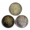 Image 1 : 3- TONED UNC MORGAN DOLLARS
