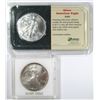 Image 1 : 1995 & 2002 .999 SILVER ONE OUNCE EAGLE