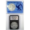 Image 1 : 1998 & 2009 .999 SILVER ONE OUNCE EAGLE