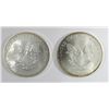 Image 2 : 1994 & 2002 .999 SILVER ONE OUNCE EAGLE