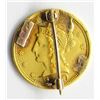 Image 2 : $2.50 GOLD LIBERTY LOVE TOKEN PIN