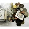 Image 1 : 5 POUNDS of FOREIGN MIXED COINS