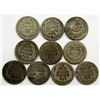Image 2 : 10 - SEATED DIMES , MIXED DATES & GRADES