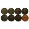 Image 1 : 8 - LARGE CENTS - DAMAGED, HOLED, POROSITY