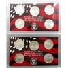 Image 1 : 2-U.S. SIVER PROOF QTR SETS