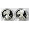 Image 1 : 2004 & 2005 AMERICAN SILVER EAGLE