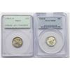 Image 1 : 2- PCGS graded Mercury Dimes