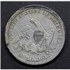 Image 2 : 1862 SEATED QUARTER- VF