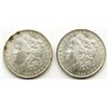 Image 1 : 2-1884-O MORGAN DOLLARS NICE BU'S