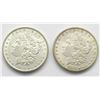 Image 1 : 1880 & 1885 MORGAN DOLLARS UNC
