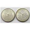 Image 2 : 1887 & 1899-O MORGAN DOLLARS BU/UNC