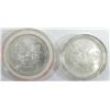 Image 2 : 2000 & 2007 .999 SILVER ONE OUNCE EAGLE