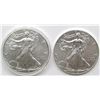 Image 1 : 2012 & 2018 .999 SILVER ONE OUNCE EAGLE