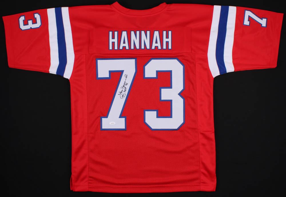 john hannah jersey